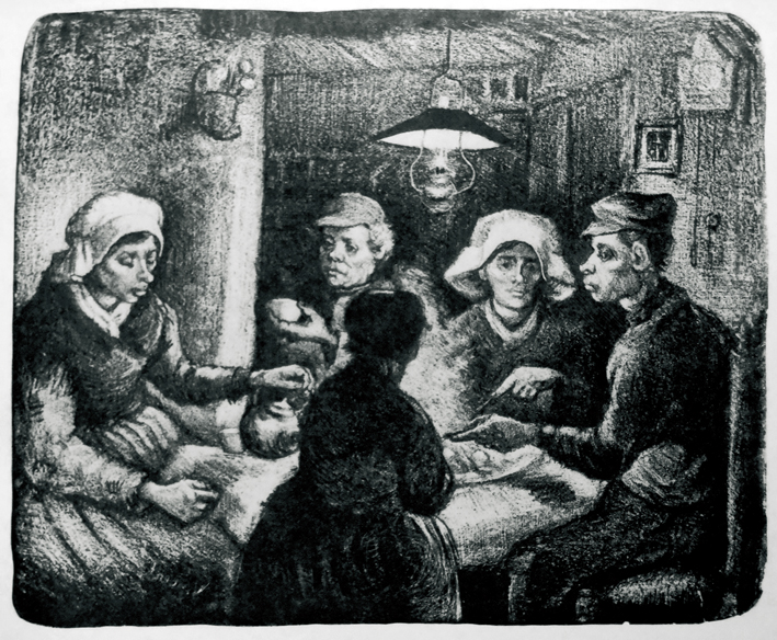  文森特·威廉·梵高  Vincent Willen Van Gogh —— 素描线稿 (21)